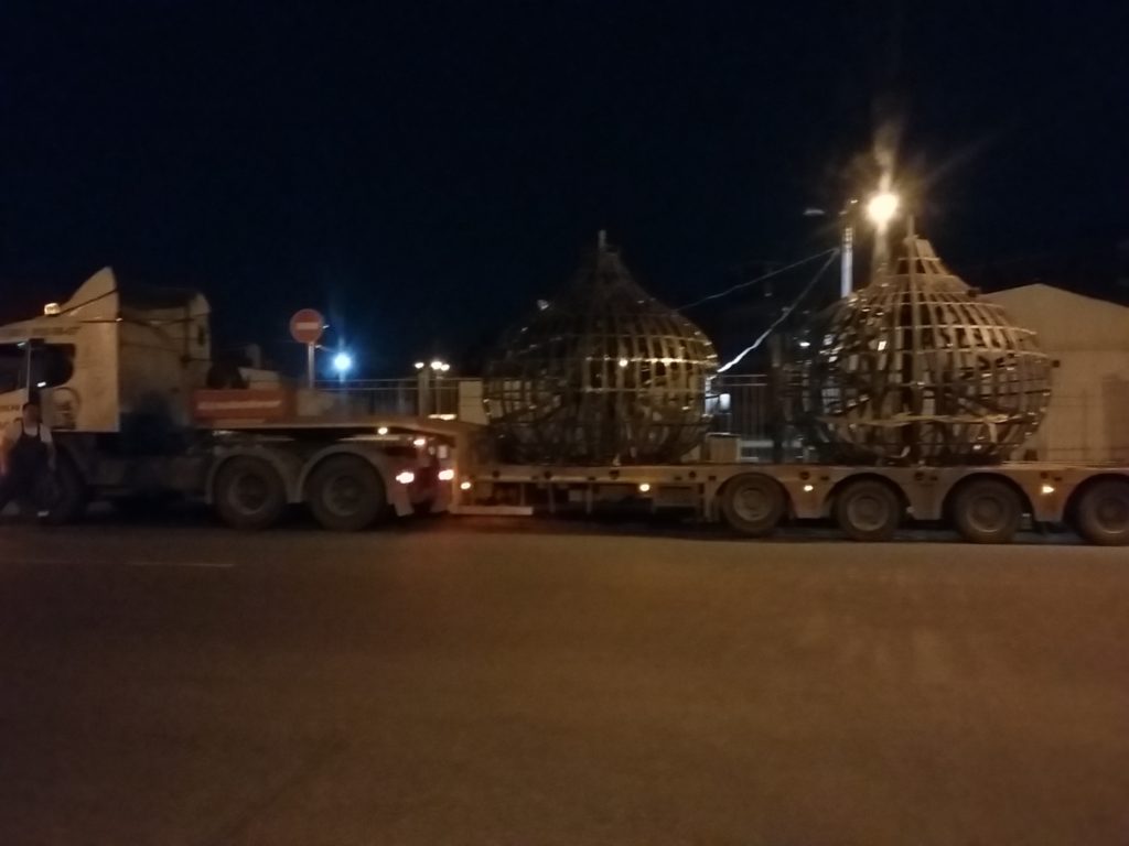 Доставка куполов